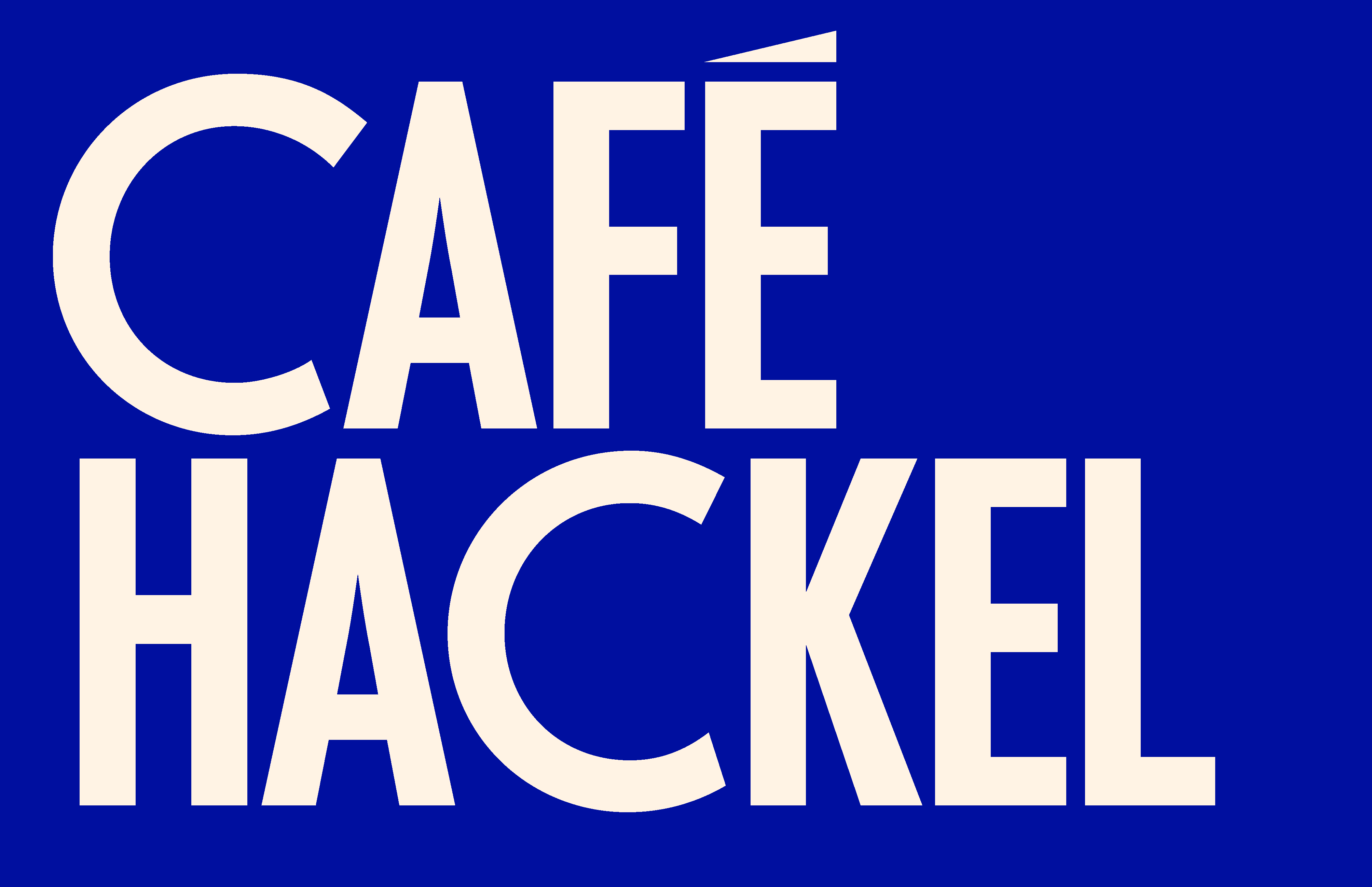 Wilkommen im Café Hackel